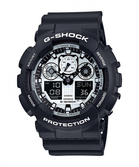 G-SHOCK GA-100BW-1A