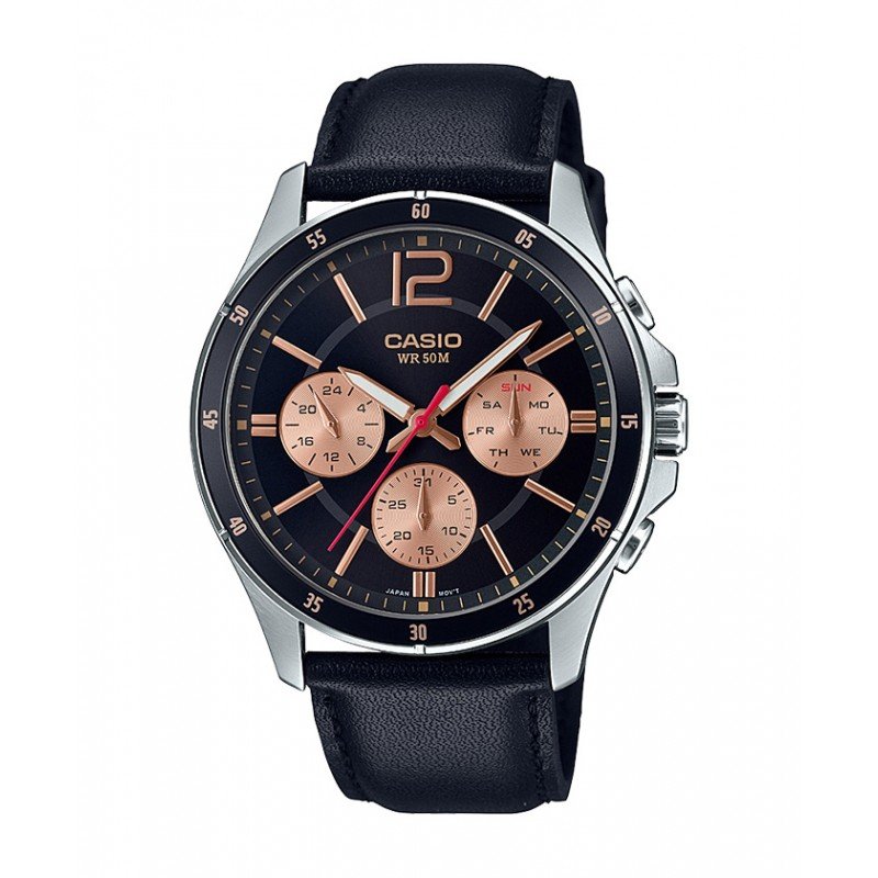 Casio Analog ENTICER MEN - MTP-1374L-1A2V