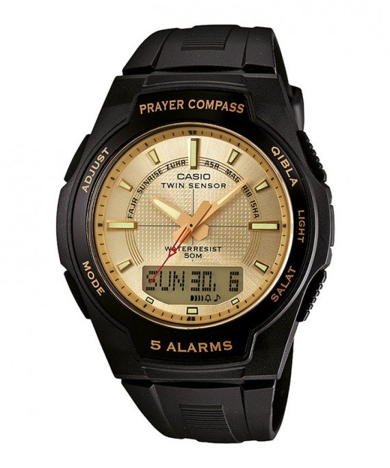 CPW-500H-9AV - Islamic Prayer Compass Watch