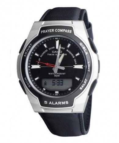 CPW-500HL-1AV - Islamic Prayer Compass Watch