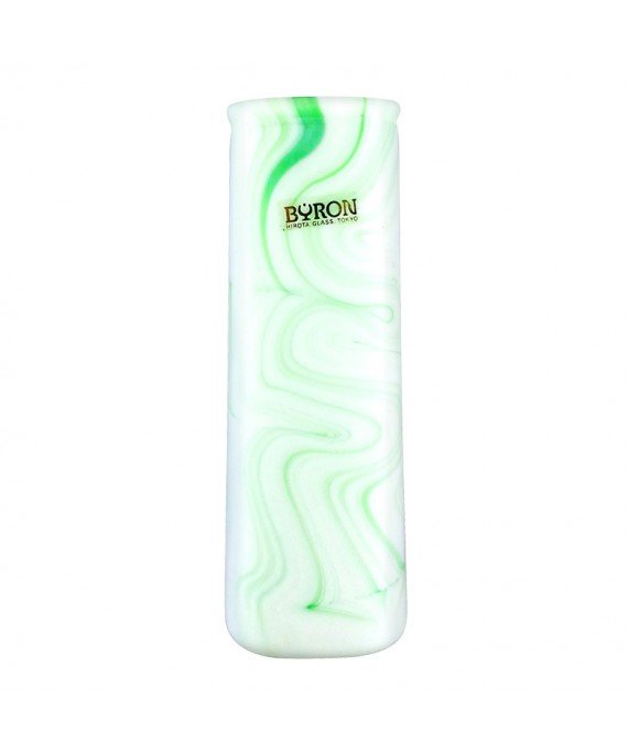 BYRON square green ceramic vase - BY-993-MR