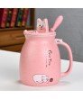 3D Cute Cat Ceramic Coffee Mugs + Phone Holder - TIG-MUG-01-PK