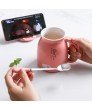3D Cute Cat Ceramic Coffee Mugs + Phone Holder - TIG-MUG-01-PK