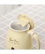 3D Cute Cat Ceramic Coffee Mugs + Phone Holder - TIG-MUG-01-YW