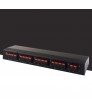 1-In 8-Out Selector Audio Switch Distributor - Snap type wiring Interface