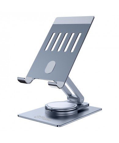 Foldable 360 Rotation Mobile Phone Holder and Tablet Stand - TIG-MS-02P-GY