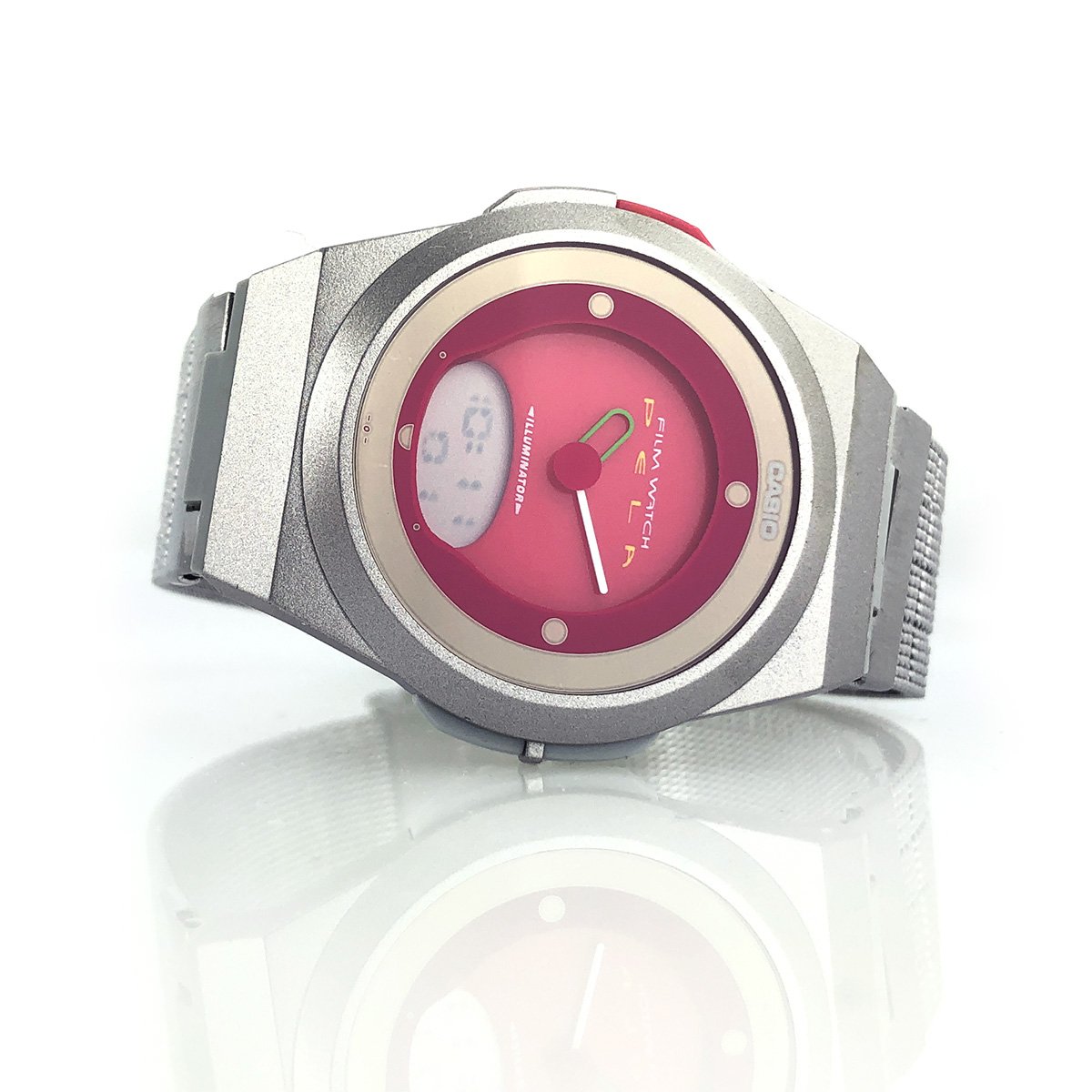 Casio Vintage slim trim and highly fashionable FILM WATCH PELA FS 08M 4