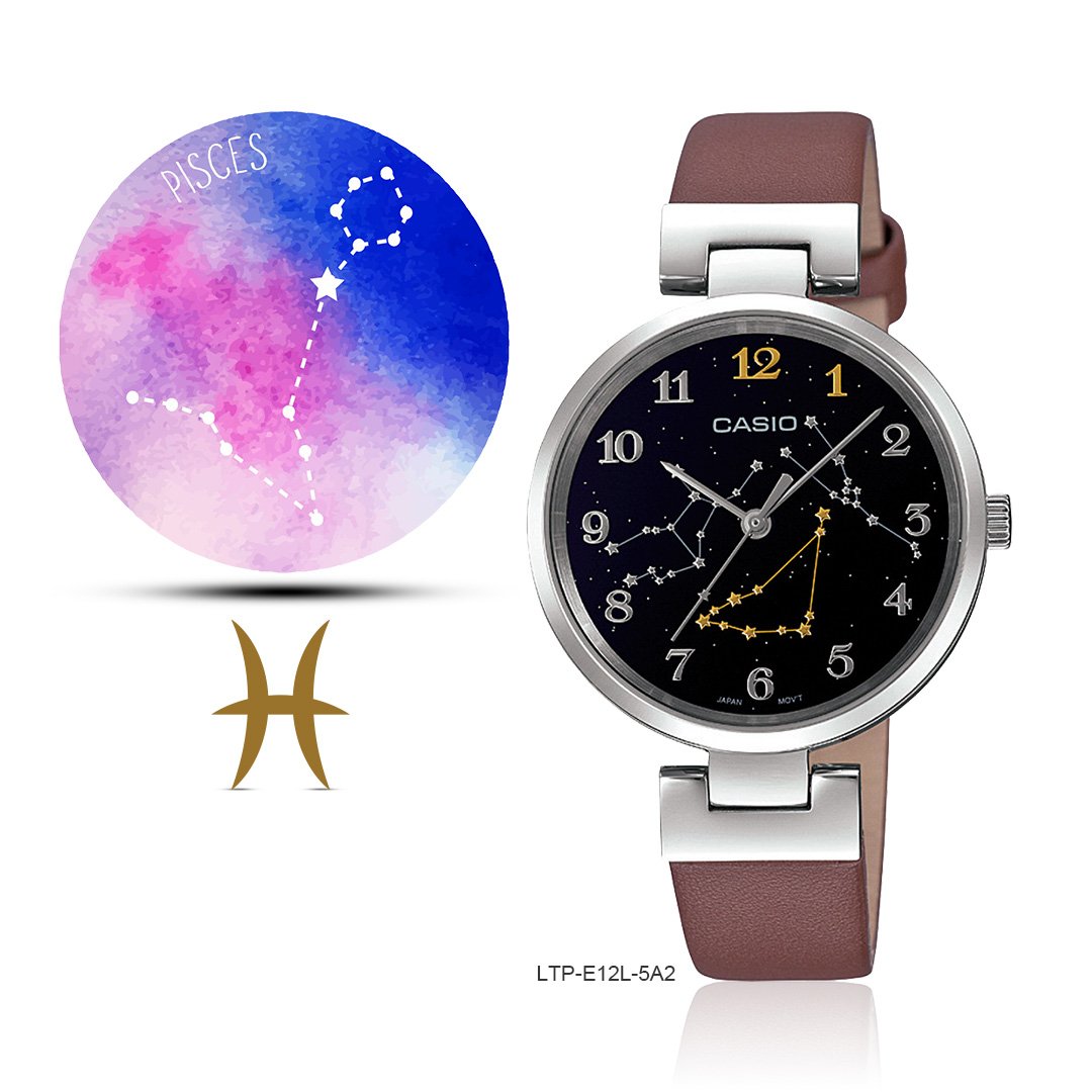 Casio Ladies Women's Analog Watch 12 Zodiac Signs series