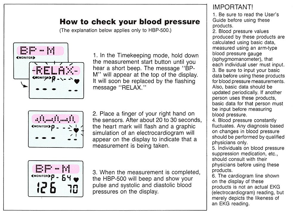 WRIST LINK BLOOD PRESSURE MONITOR - BP-300 series WRIST LINK BLOOD PRESSURE MONITOR - BP-300 series