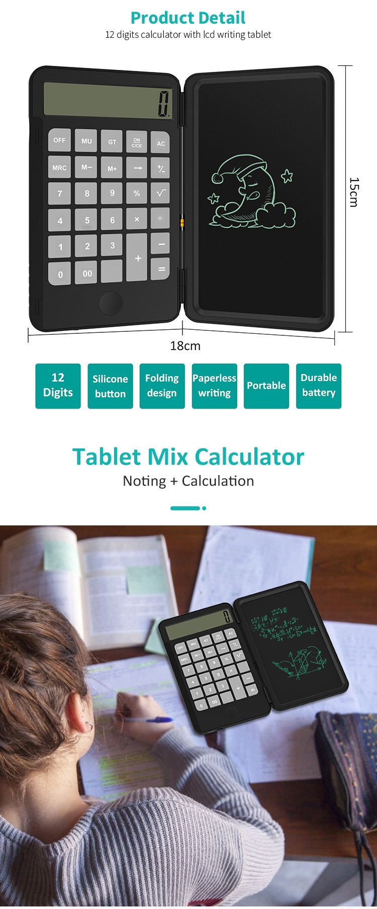 Calculator with Tablet - TCL-4