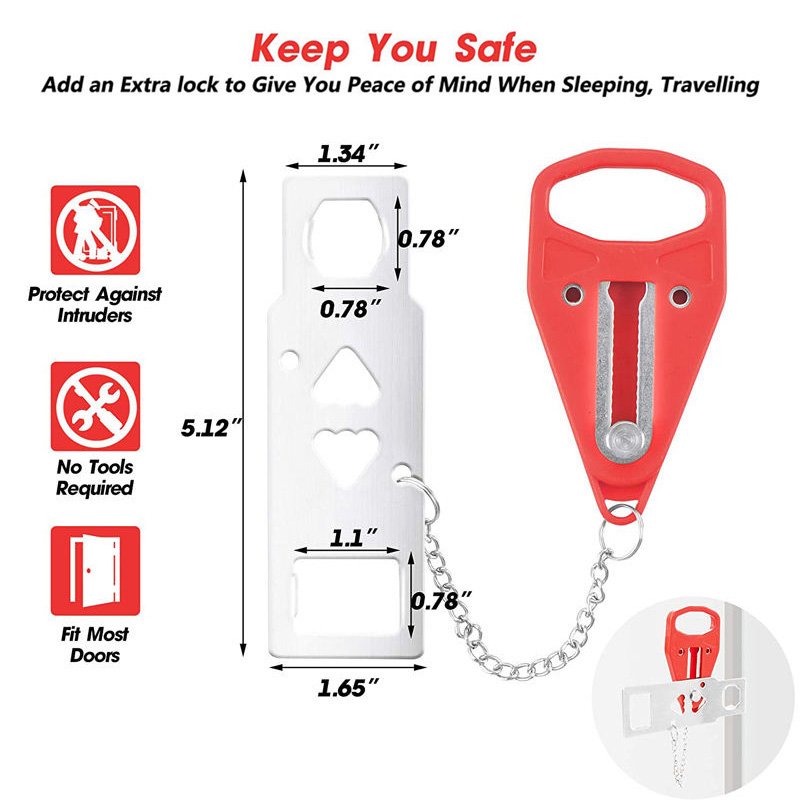 Portable Door Lock - Tig-PDL-01