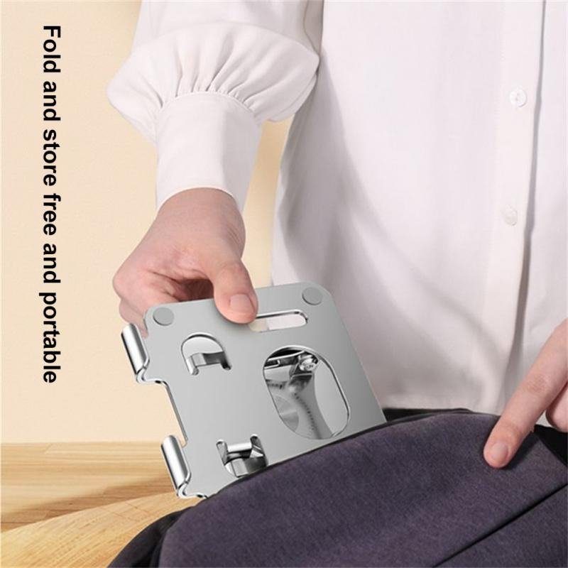 Foldable 360 Rotation Alloy Phone and Tablet Stand